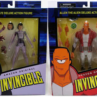 Invincible 8 Inch Action Figure Series 3 - Set of 2 (Dupli-Kate & Allen)