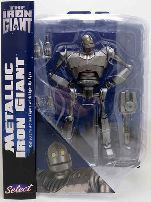 Iron Giant Movie Select 8 Inch Action Figure - Metallic Iron Giant