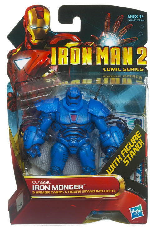 Iron Man 2 3.75 Inch Action Figure Comic Series Wave 3 - Classic Iron Monger #35 (Sub-Standard Packaging)