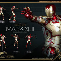 Iron Man 3 12 Inch Statue Figure Power Pose Series - Iron Man Mark XLII 1/6 Scale Hot Toys