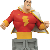 JLA Animated Series 6 Inch Resin Bust - Shazam (Shelf Wear Packaging)