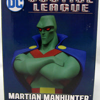 Justice League Animated Series 6 Inch Bust Statue - Martian Manhunter Bust