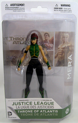 Justice League: Throne of Atlantis Animated 6 Inch Action Figure Animated Movie Series - Mera (Shelf Wear Packaging)