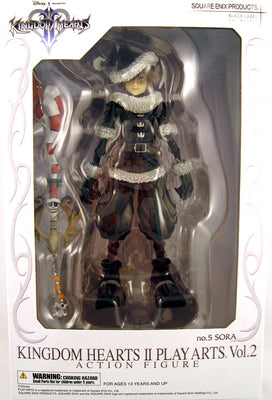 Kingdom Hearts 2 7 Inch Action Figure Play Arts Series Square Enix - Christmastown Sora No.5