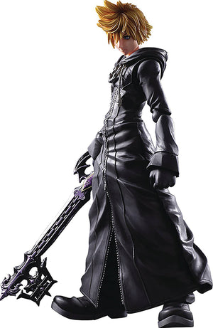 Kingdom Hearts II 10 Inch Action Figure Play Arts Kai - Roxas Organization XIII Version