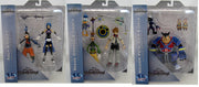 Kingdom Hearts Select 2 to 7 Inches Action Figure Series 2 - Set of 3 (Includes Roxas and Aqua)