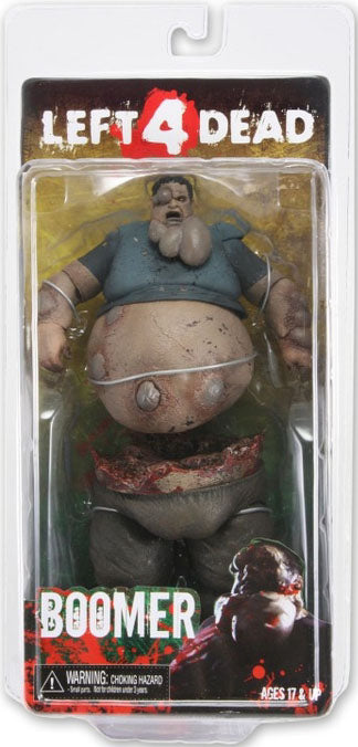 Neca Genuine Left 4 Dead Boomer Zombie 7'' Scale Rare Figure