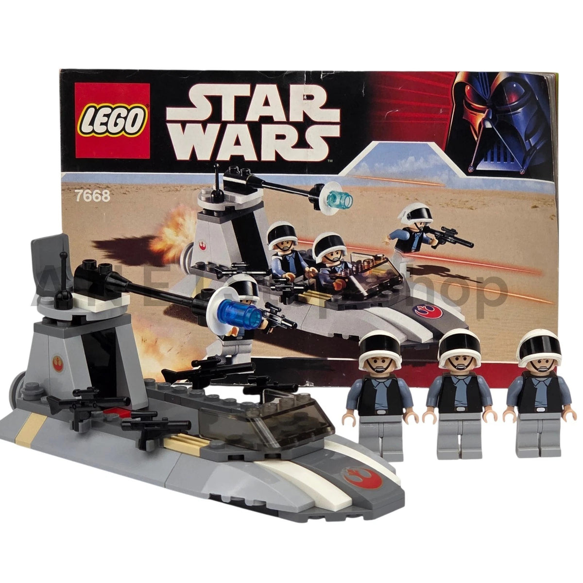 Lego Star Wars Lego 82 Pieces - Rebel Scout Speeder #7668| Cmdstore