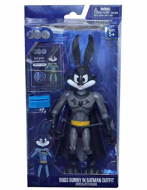 Looney Tunes X DC 7 Inch Action Figure WB 100 - Bugs Bunny
