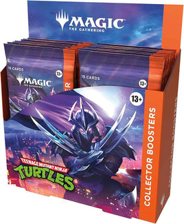 Magic The Gathering Trading Card Game Card Game - Teenage Mutant Ninja Turtles - Collector Booster Box (12 Packs)