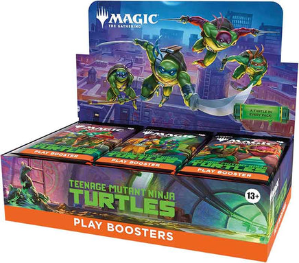 Magic The Gathering Trading Card Game Card Game - Teenage Mutant Ninja Turtles Play Booster Box (30 Packs)