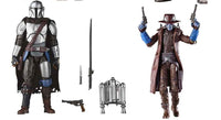 Star Wars The Black Series 6 Inch Action Figure Box Art (2024 Wave 1) - Set of 2 (Cad Bane & Mandalorian Glavis Ringworld)