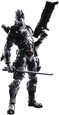 Marel Universe Variant 10 Inch Action Figure Play Arts Kai - X-Force Deadpool
