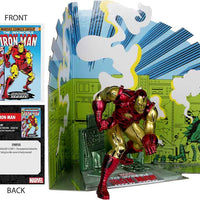 Marvel Collectible 7 Inch Statue Figure 1/10 Sale Posed Scene - Iron Man (The Invincible Iron Man #126)