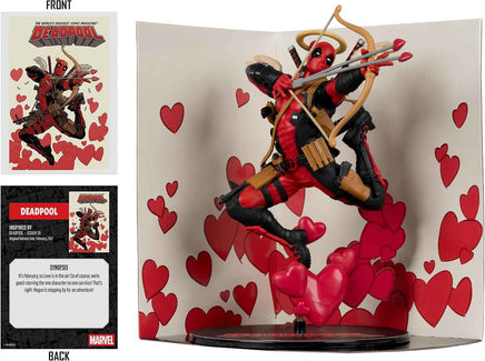 Marvel Collectible 1/10 Scale 7 Inch Statue Figure Posed Scene - Deadpool (Deadpool #26)
