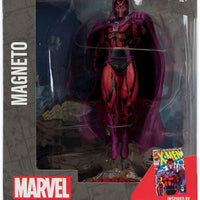 Marvel Collectible 7 Inch Statue Figure 1/10 Scale Posed Scene - Magneto (X-Men #1)