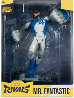 Marvel Collectible 1/10 Scale 7 Inch Statue Figure Posed Scene - Mr. Fantastic (Rivals