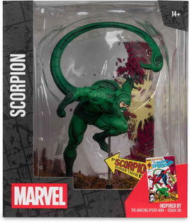 Marvel Collectible 1/10 Scale 7 Inch Statue Figure Posed Scene - Scorpion (Amazing Spider-Man #318)