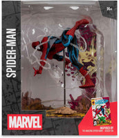 Marvel Collectible 1/10 Scale 7 Inch Statue Figure Posed Scene - Spider-Man (Amazing Spider-Man #318)