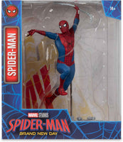 Marvel Collectible 1/10 Scale 7 Inch Statue Figure Posed Scene - Spider-Man (Spider-Man Brand New Day)