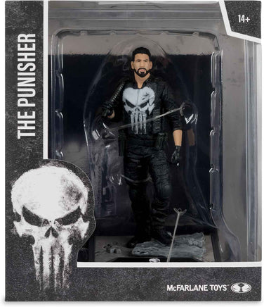 Marvel Collectible 1/10 Scale 7 Inch Statue Figure Posed Scene - The Punisher (TV and Movie Version)