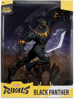 Marvel Collectible 1/6 Scale 12 Inch Statue Figure Posed Scene - Black Panther (Rivals)