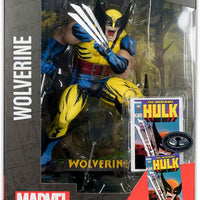 Marvel Collectible 12 Inch Statue Figure 1/6 Scale Posed Scene - Wolverine (The Incredible Hulk #340) Platinum