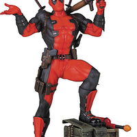 Marvel Collectible 10 Inch Statue Figure Collector's Gallery - Deadpool with Bazooka