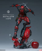 Marvel Collectible Deadpool 20 Inch Statue Figure Premium Format - Deadpool Sideshow 300690