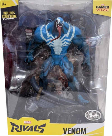Marvel Collectible Gamerverse 10 Inch Statue Figure Rivals 1/6 Scale Exclusive - Venom Platinum