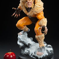 Marvel Collectible 17 Inch Statue Figure Premium Format - Classic Sabretooth Sideshow 300452