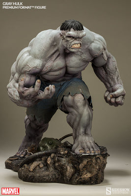 Marvel Collectible 20 Inch Statue Figure Premium Format - Gray Hulk Sideshow