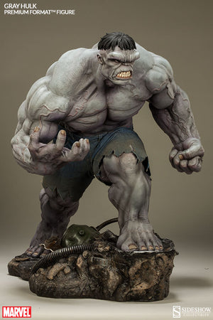 Marvel Collectible 20 Inch Statue Figure Premium Format - Gray Hulk Sideshow