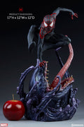 Marvel Collectible Spider-Man 17 Inch Statue Figure Premium Format - Spider-Man Miles Morales Sideshow 300554