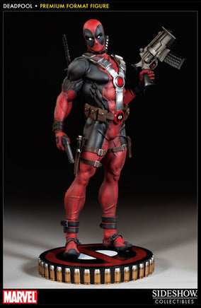 Marvel Collectible 20 Inch Statue Figure Premium Format - Deadpool Sideshow