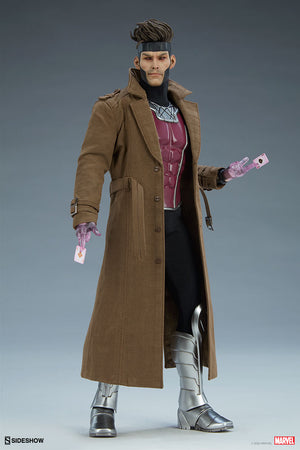 Marvel Collectible X-Men 12 Inch Action Figure 1/6 Scale - Gambit Deluxe Sideshow 100439