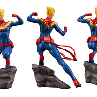 Marvel Comics Avengers Series 8 Inch Statue Figure ARTFX+ - Captain Marvel