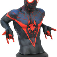 Marvel Comics Collectible Spider-Man 6 Inch Bust Statue 1/7 Scale - Miles Morales Spider-Man