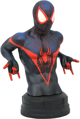 Marvel Comics Collectible Spider-Man 6 Inch Bust Statue 1/7 Scale - Miles Morales Spider-Man