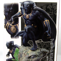 Marvel Comics Presents 12 Inch Statue Figure Fine Art Series - Black Panther