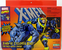 Marvel Comics Presents X-Men 7 Inch Statue Figure ArtFX+ - Cyclops & Beast 1992