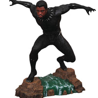 Marvel Gallery 9 Inch PVC Statue Black Panther - Unmasked Black Panther