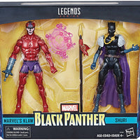 Marvel Legends 6 Inch Action Figure 2-Pack Series - Klaw vs Shuri