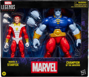Marvel Legends 6 Inch Action Figure 2-Pack - Starfox & Champion of The Universe