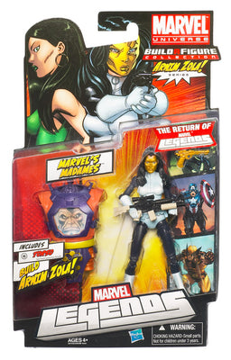 Marvel Legends 6 Inch Action Figure Arnim Zola Series - Madame Masque (White)