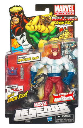 Marvel Legends 6 Inch Action Figure Arnim Zola Series - Piledriver (White)