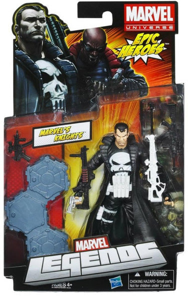 Marvel Legends 6 Inch Action Figure (2012 Wave 3) - Punisher (White Logo)