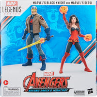 Marvel Legends 60th Anniversary 6 Inch Action Figure 2-Pack Exclusive - Black Knight & Sersi