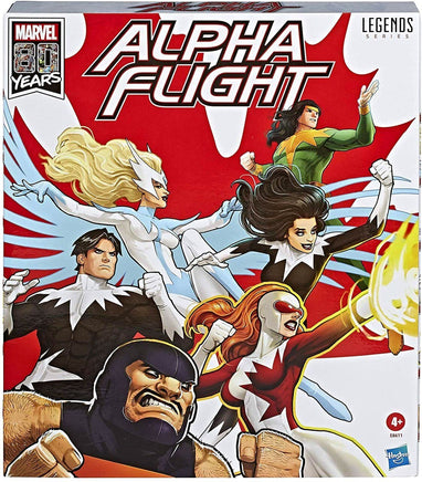 Marvel Legends 6 Inch Action Figure 80th Anniversary Box Set - Alpha Flight