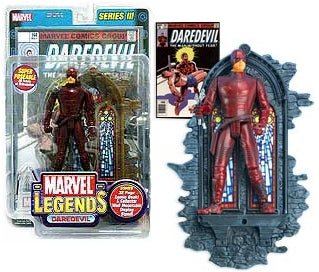 デアデビル フィギュア 3点 MARVEL LEGENDS DAREDEVIL Marvel Legends Series III (3) DAREDEVIL Action Figure - Toy